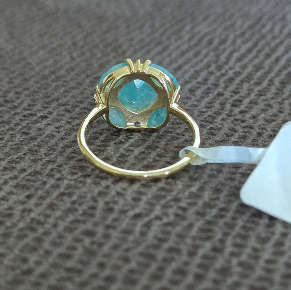 Shivam Amazonite Flower🏵 Ring💍 - NWT - Picture 12 of 16
